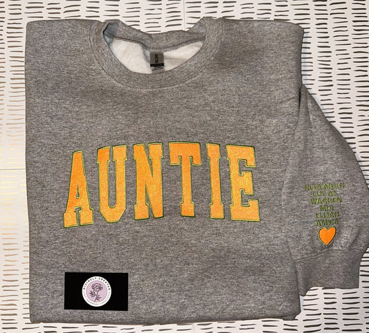 Auntie Glitter Sweatshirt