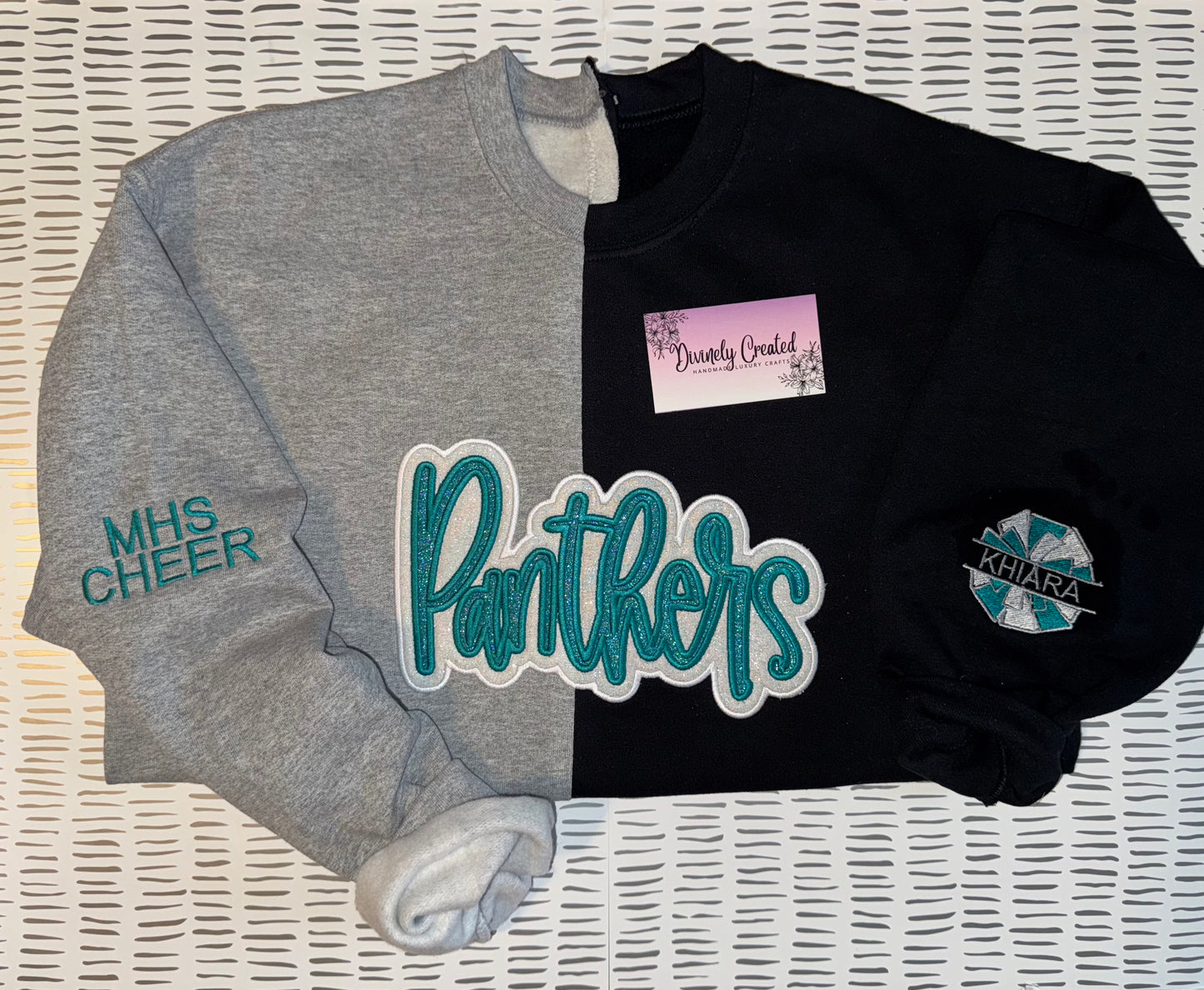 Split Color Team Sweatshirt