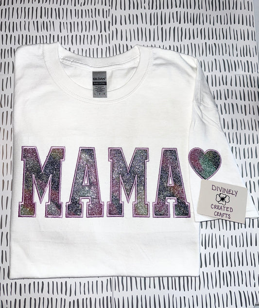 Mama Glittered T-Shirt