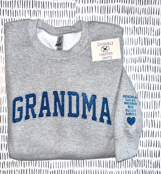 Grandma Glittered Sweatshirt