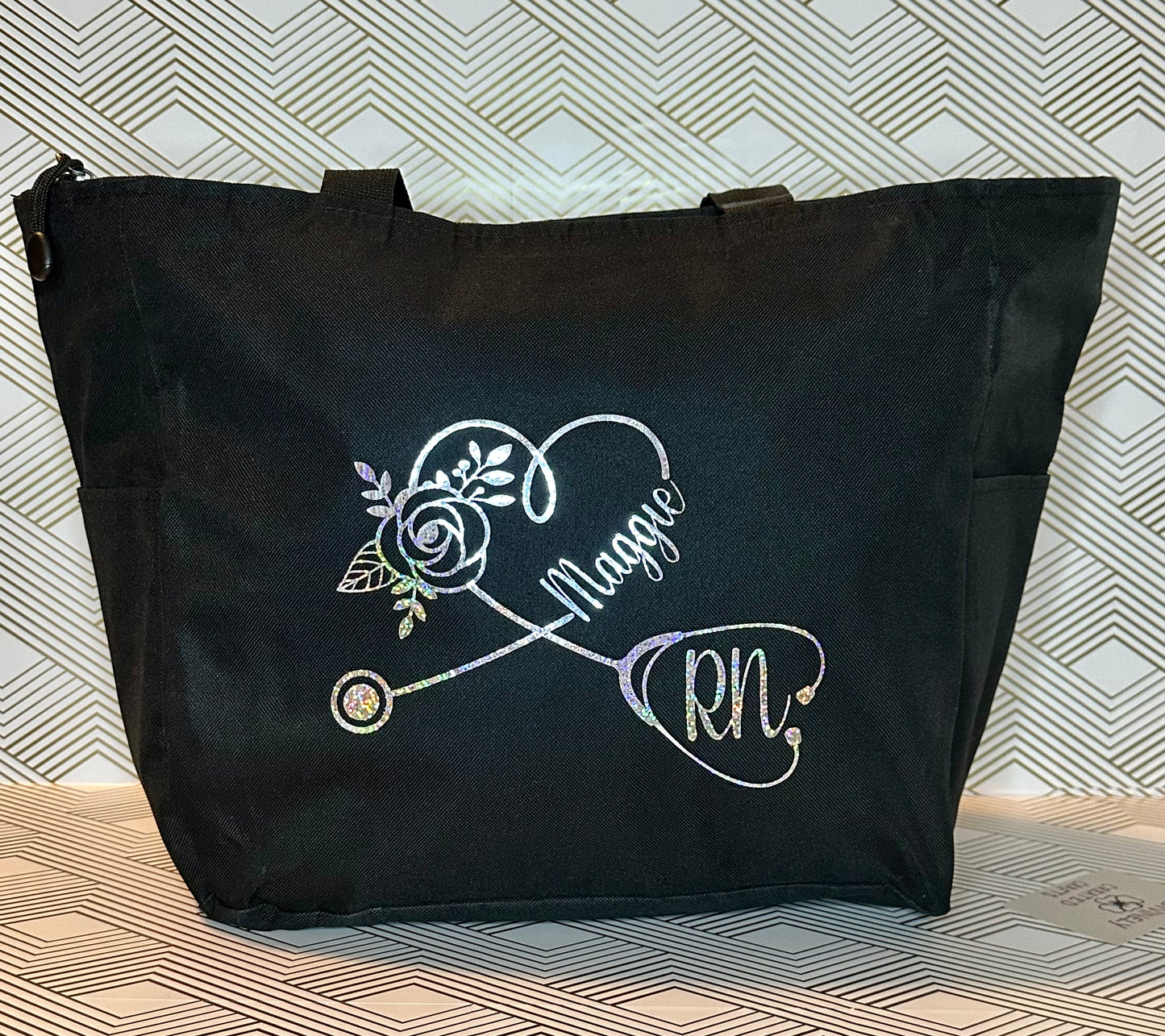 Stethoscope Tote Bag