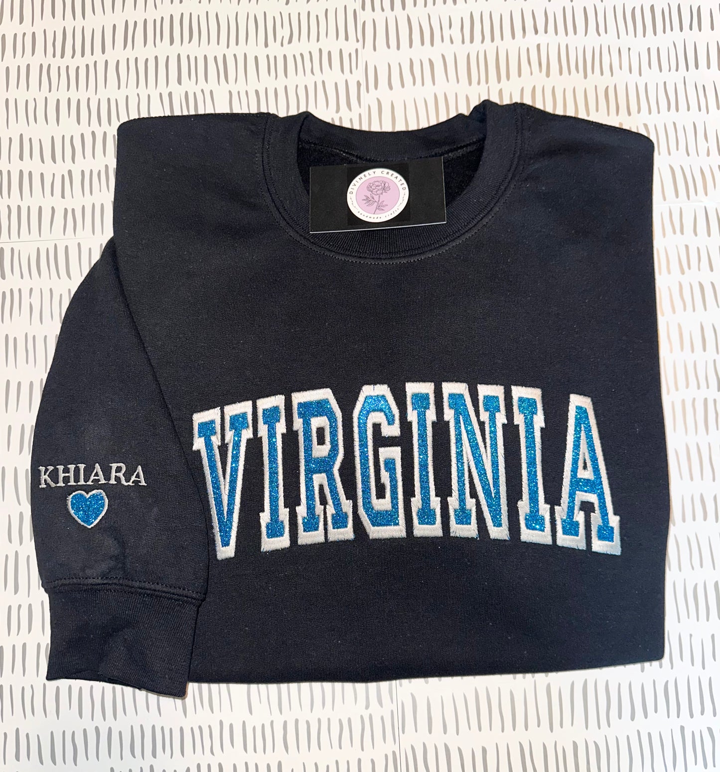 State Glitter Sweatshirt