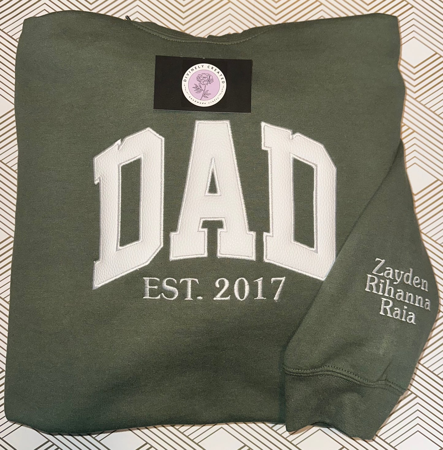 Dad Leather Hoodie